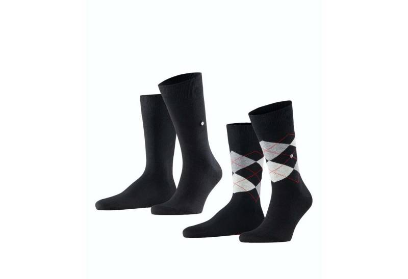 Burlington Freizeitsocken Burlington Herren Socken Everyday Mix SO 2P 21044 von Burlington