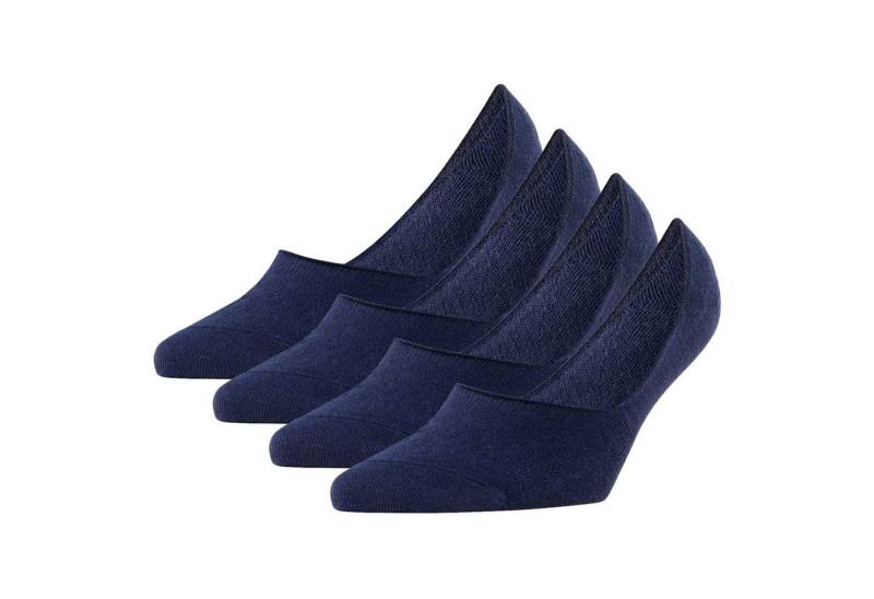 Burlington Füßlinge Damen Socken 4er Pack Baumwolle EVERYDAY IN 2P (Packung, 4er Pack) von Burlington