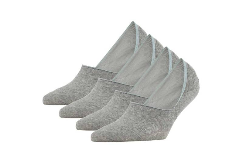 Burlington Füßlinge Damen Socken 4er Pack Baumwolle EVERYDAY IN 2P (Packung, 4er Pack) von Burlington