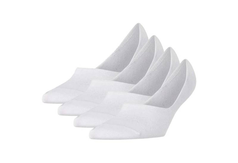Burlington Füßlinge Damen Socken 4er Pack Baumwolle EVERYDAY IN 2P (Packung, 4er Pack) von Burlington
