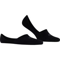 Burlington Herren Füßlinge schwarz Baumwolle & Mix unifarben von Burlington