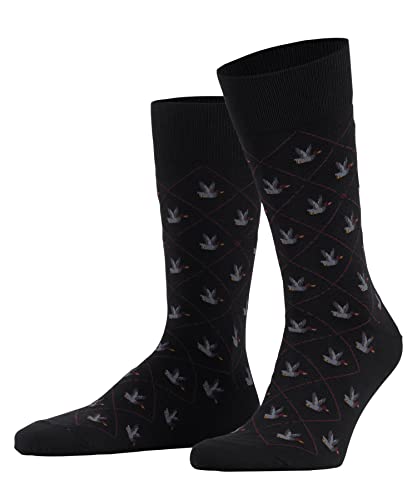 Burlington Herren Duck Socken Nachhaltige Biologische Baumwolle dünn gemustert 1 Paar von Burlington