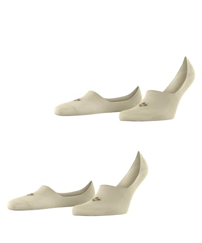 Burlington Herren Füßlinge Everyday 2-Pack M IN Baumwolle unsichtbar einfarbig 2 Paar, Beige (Gravel 4840), 41-42 von Burlington