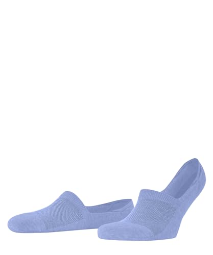 Burlington Herren Füßlinge Athleisure M In weich atmungsaktiv schnelltrocknend unsichtbar einfarbig 1 Paar, Blau Bleue 6543, 43-46 von Burlington