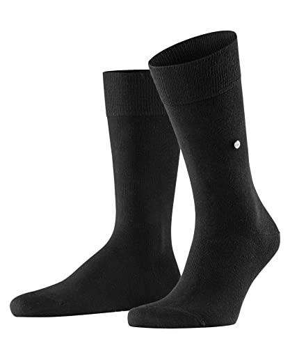 Burlington Herren Lord Socken Baumwolle Schwarz Weiß viele weitere Farben verstärkte Herrensocken ohne Muster atmungsaktiv dünn und einfarbig 1 Paar von Burlington