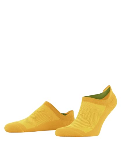 Burlington Herren Sneakersocken Athleisure M SN weich atmungsaktiv schnelltrocknend kurz einfarbig 1 Paar, Gelb (Sun Ray 1316), 39-42 von Burlington