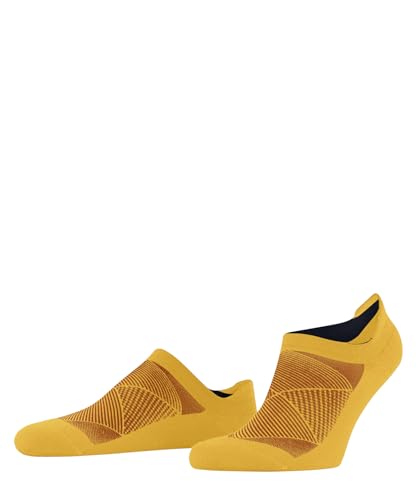 Burlington Herren Sneakersocken Athleisure M Sn weich atmungsaktiv schnelltrocknend kurz einfarbig 1 Paar, Gelb Mustart 1318, 39-42 von Burlington