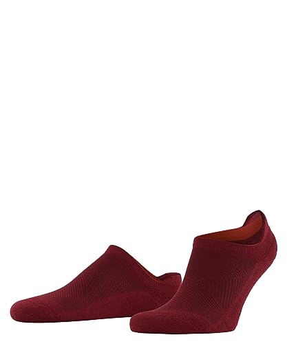 Burlington Herren Sneakersocken Athleisure M SN weich atmungsaktiv schnelltrocknend kurz einfarbig 1 Paar, Rot (Burnt Siena 8413), 39-42 von Burlington