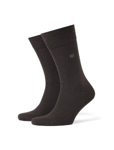 Burlington Herren Socken 21007 Leeds SO 1 Paar, Braun (Dark Brown), 40-46 von Burlington