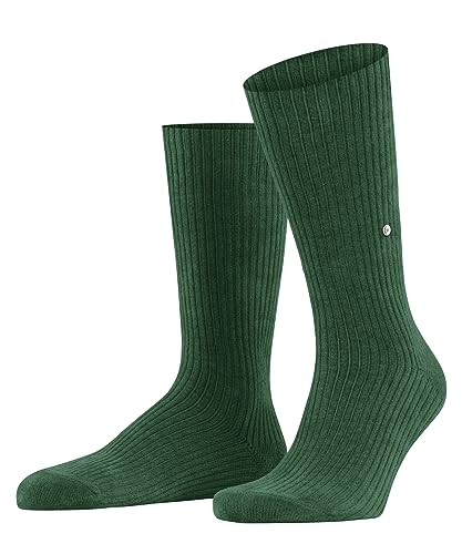 Burlington Herren Socken Country Cord Baumwolle einfarbig 1 Paar, Grün (Golf 7408), 40-46 von Burlington