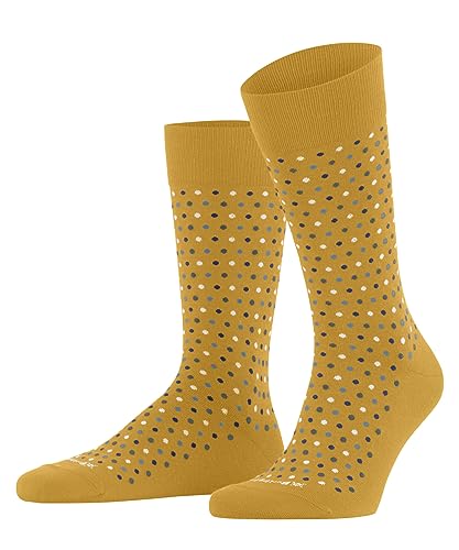 Burlington Herren Socken Dot M SO Baumwolle gemustert 1 Paar, Gelb (Solar 1314), 40-46 von Burlington