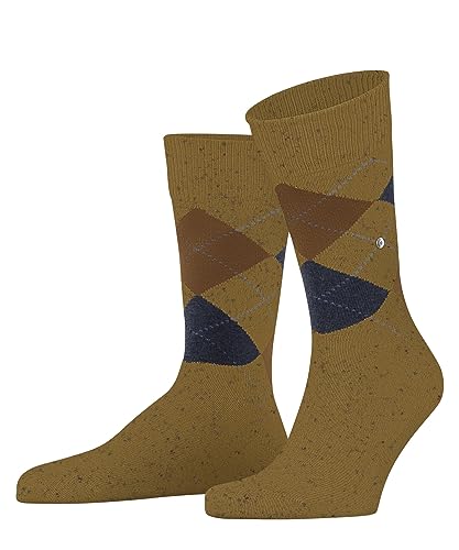 Burlington Herren Socken Dundee Wolle gemustert 1 Paar, Braun (Dijon Melange 5178), 40-46 von Burlington