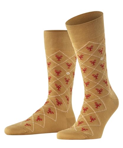 Burlington Herren Socken Lobster M SO Baumwolle gemustert 1 Paar, Beige (Toffee 4670), 40-46 von Burlington