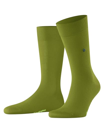 Burlington Herren Socken Lord M SO Baumwolle einfarbig 1 Paar, Grün (Moss 7482) neu - umweltfreundlich, 40-46 von Burlington