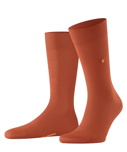 Burlington Herren Socken Lord M SO Baumwolle einfarbig 1 Paar, Rot (Red Desert 8910) neu - umweltfreundlich, 40-46 von Burlington