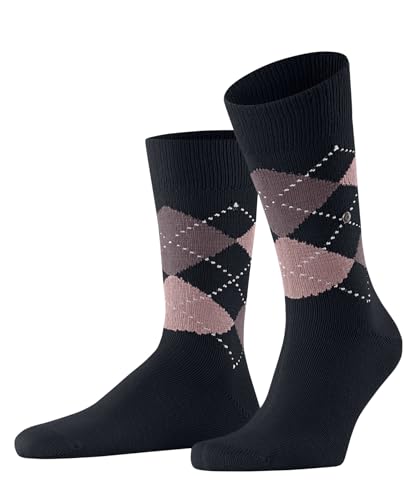 Burlington Herren Socken Preston M So weich und warm gemustert 1 Paar, Blau Dark Navy 6372, 40-46 von Burlington