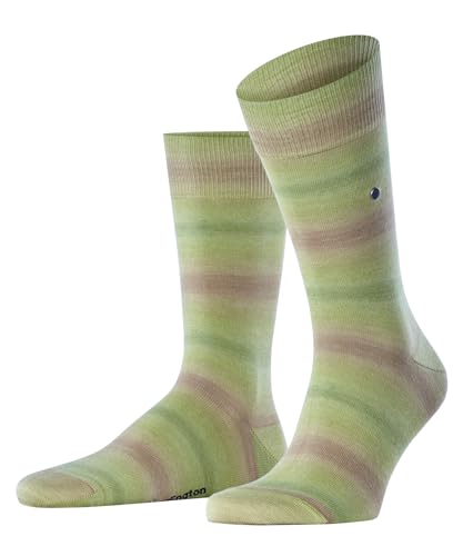 Burlington Herren Socken Summer Shades M SO Baumwolle gemustert 1 Paar, Grün (Maigrün 7602), 40-46 von Burlington