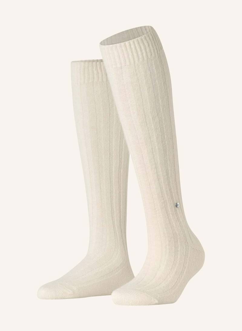 Burlington Kniestrümpfe Soft Rib Mit Alpaka weiss Burlington Kniestrümpfe Soft Rib Mit Alpaka weiss von Burlington