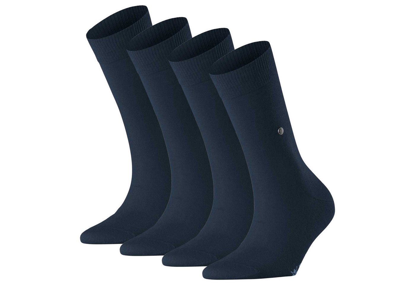 Burlington Kurzsocken Damen Socken 4er Pack - Everyday Kurzstrumpf von Burlington