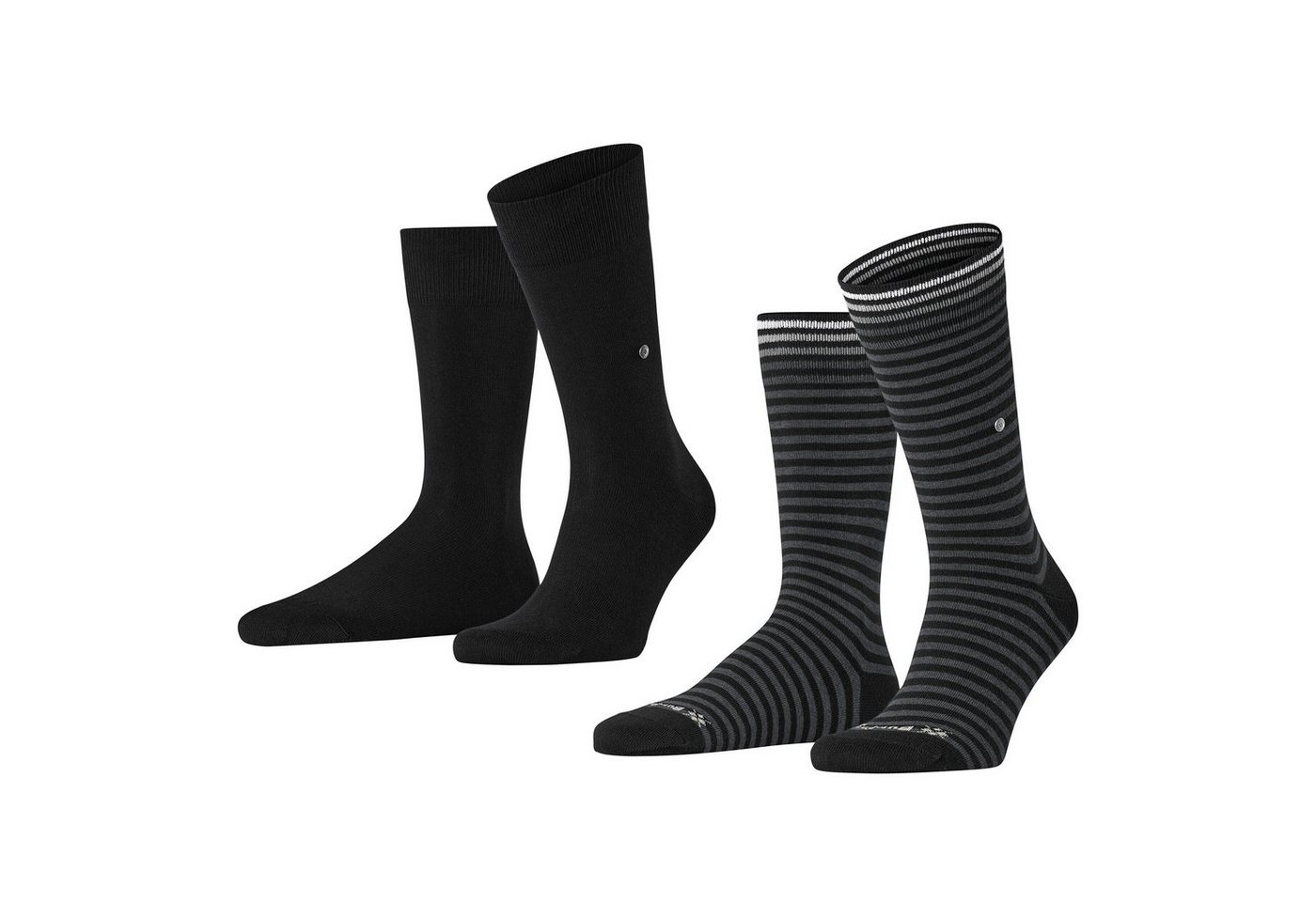 Burlington Kurzsocken Herren Socken, 2er Pack - Everyday Stripe SO von Burlington