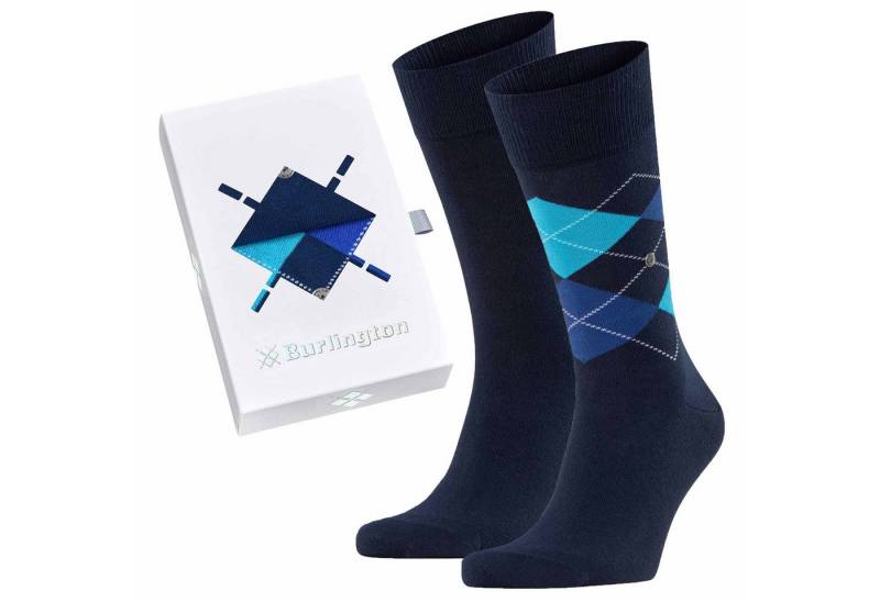 Burlington Kurzsocken Herren Socken 2er Pack Baumwolle (Packung, 2er Pack) von Burlington