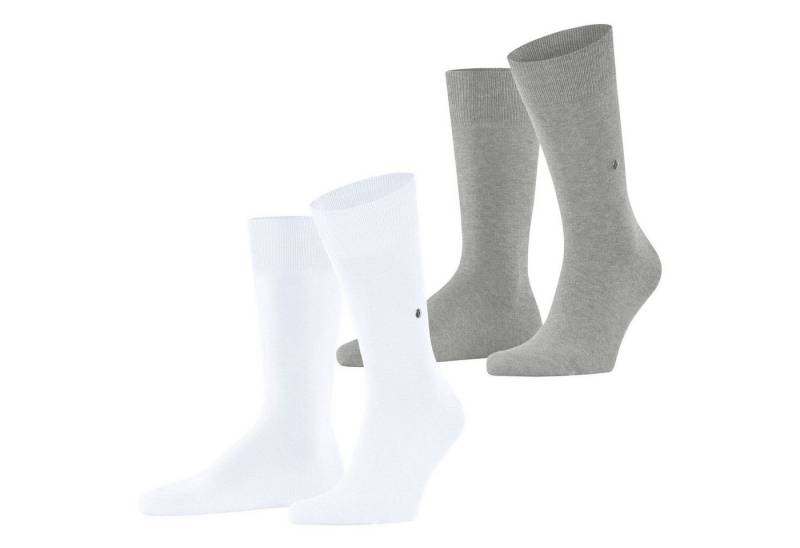 Burlington Kurzsocken Herren Socken 2er Pack Baumwolle (Packung, 2er Pack) von Burlington