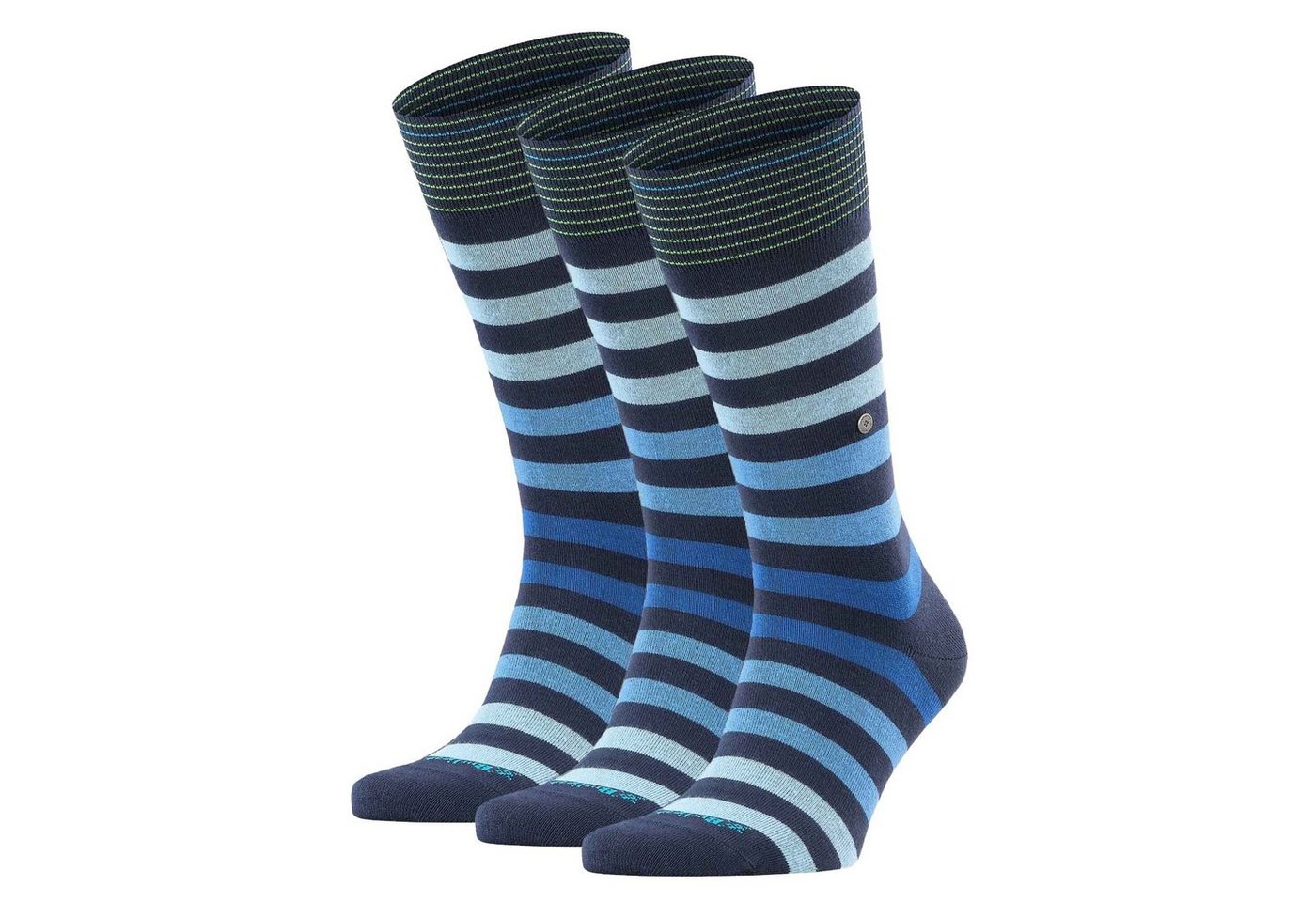 Burlington Kurzsocken Herren Socken 3er Pack - Blackpool, Baumwolle von Burlington