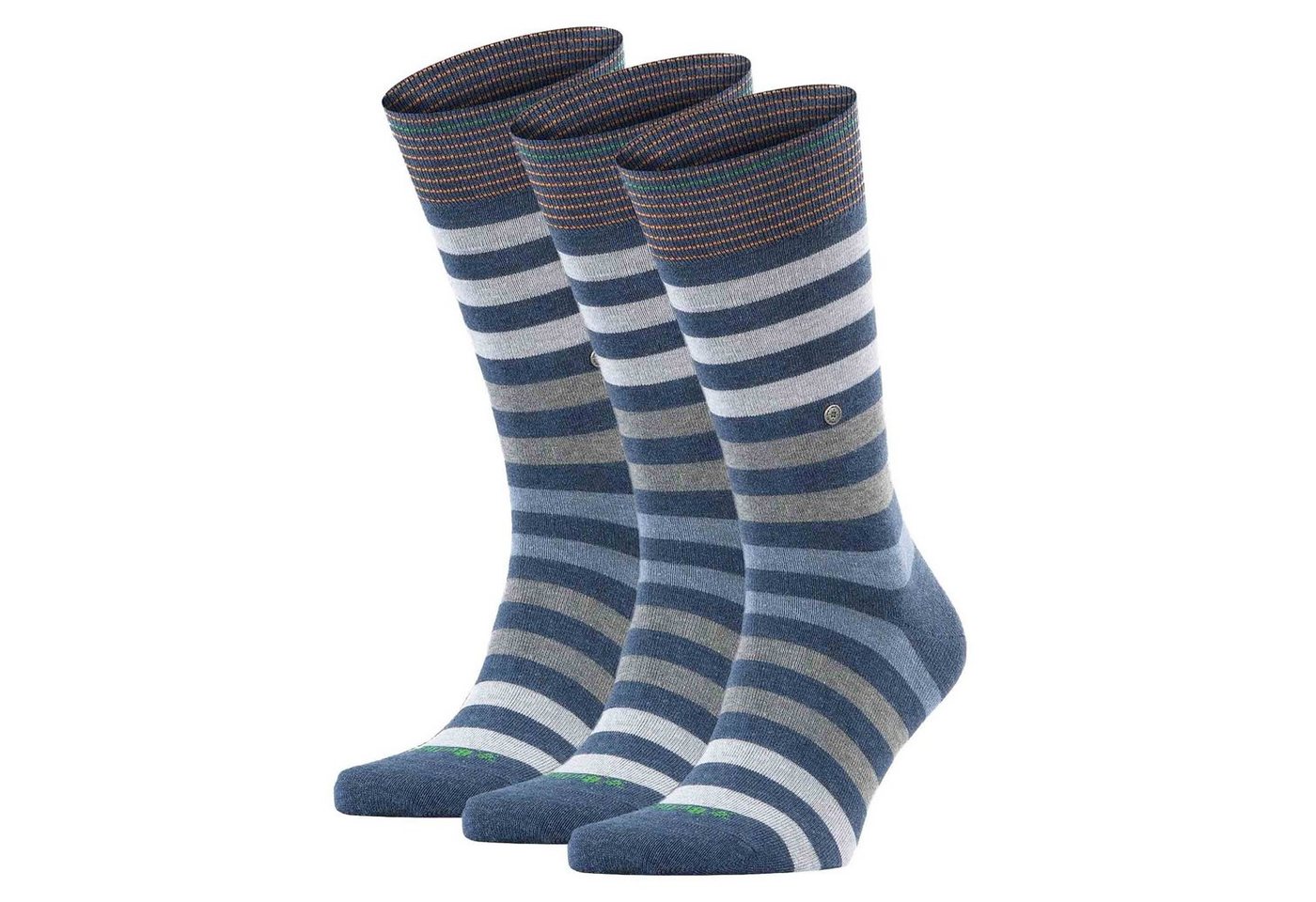 Burlington Kurzsocken Herren Socken 3er Pack - Blackpool, Baumwolle von Burlington