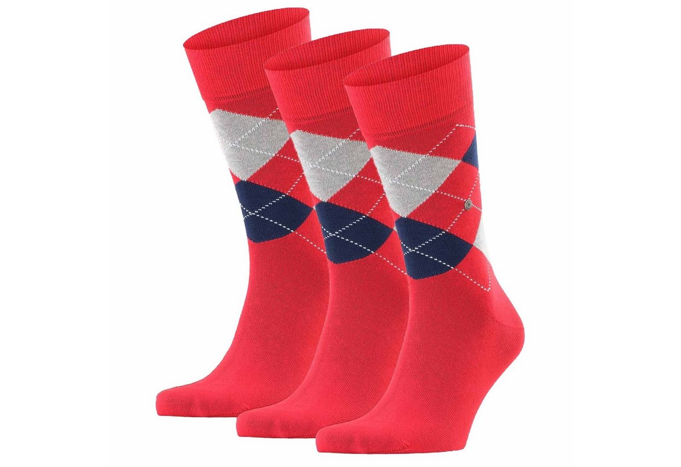 Burlington Kurzsocken Herren Socken 3er Pack - Blackpool, Baumwolle von Burlington