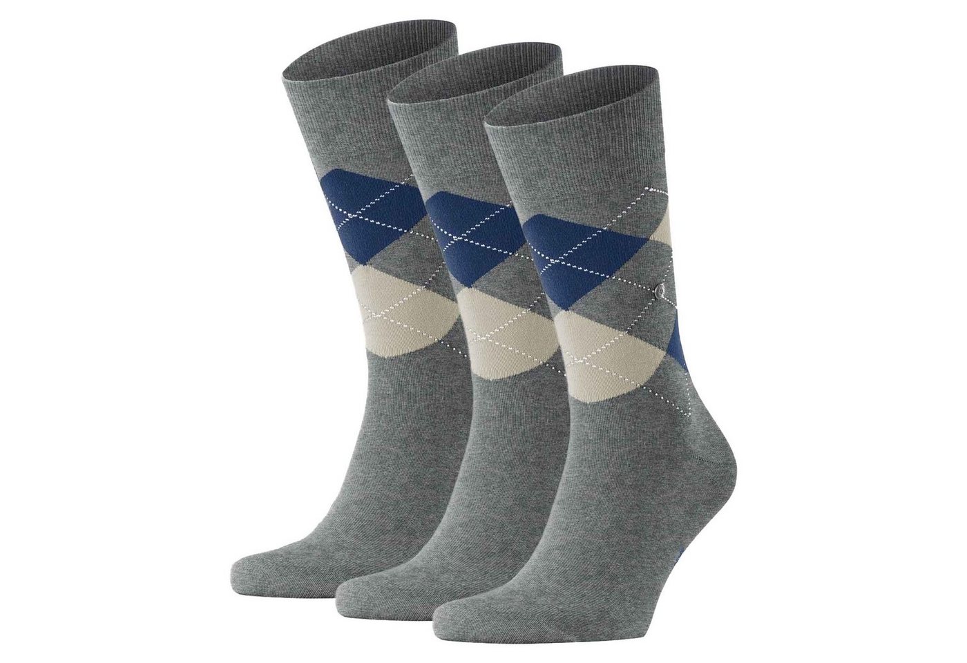 Burlington Kurzsocken Herren Socken 3er Pack - Blackpool, Baumwolle von Burlington