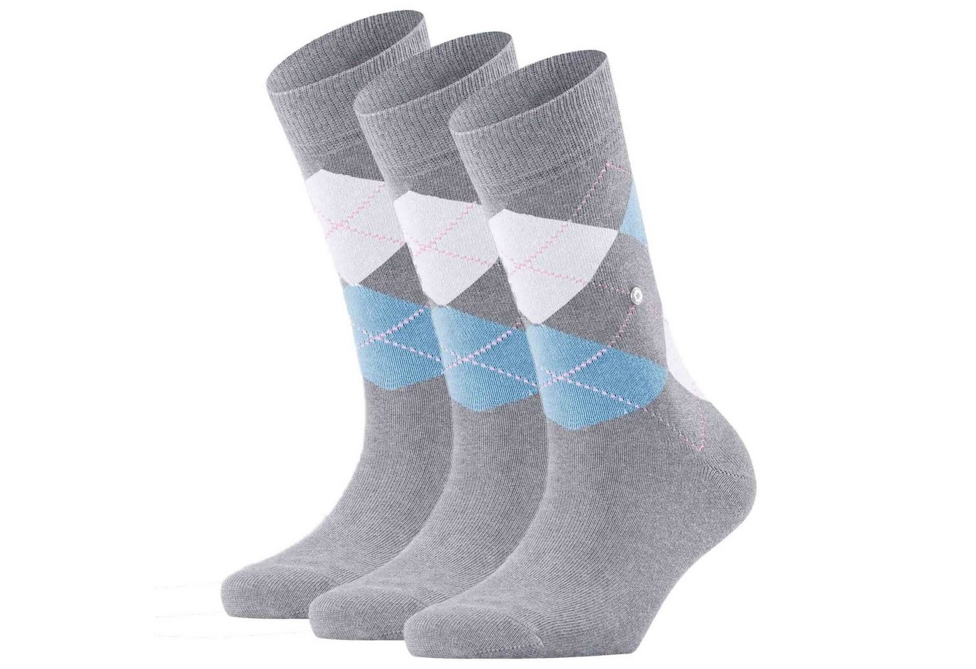 Burlington Kurzsocken Herren Socken 3er Pack - Blackpool, Baumwolle von Burlington