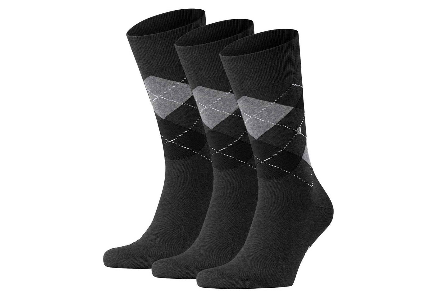 Burlington Kurzsocken Herren Socken 3er Pack - Blackpool, Baumwolle von Burlington