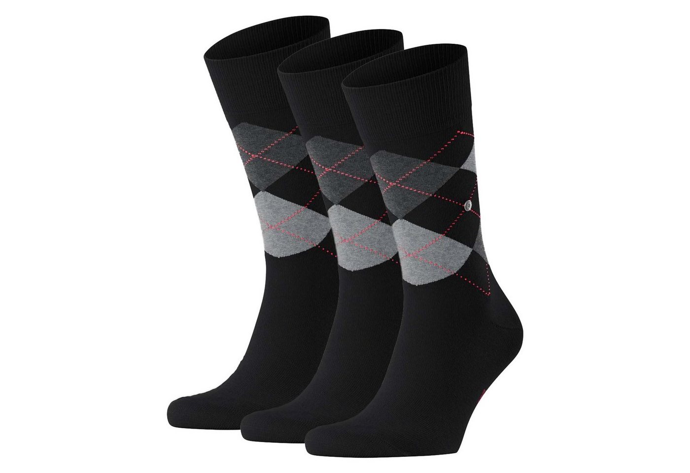 Burlington Kurzsocken Herren Socken 3er Pack - Blackpool, Baumwolle von Burlington