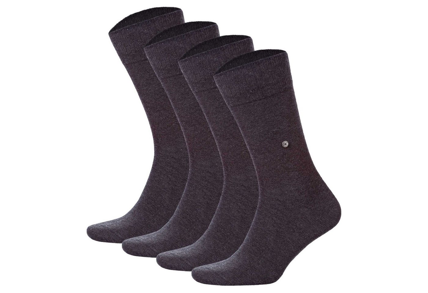 Burlington Kurzsocken Herren Socken Everyday 4er Pack - Baumwolle, Uni von Burlington