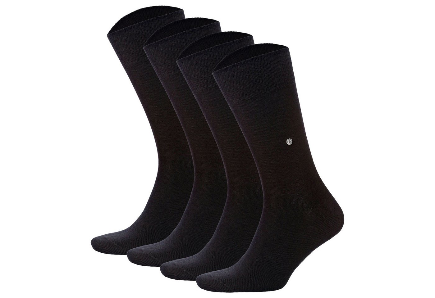 Burlington Kurzsocken Herren Socken Everyday 4er Pack - Baumwolle, Uni von Burlington