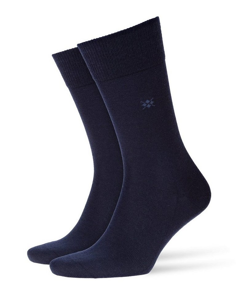 Burlington Kurzsocken Herren Socken LEEDS - Schurwolle, Logo, Uni, One von Burlington