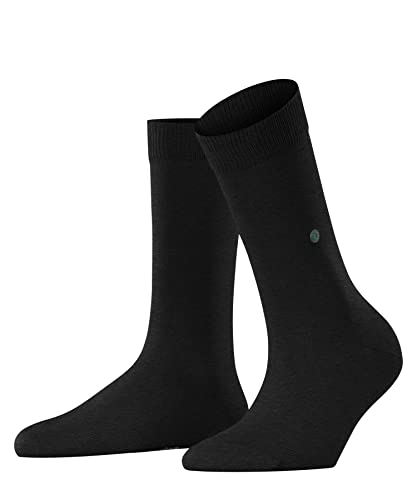 Burlington Damen Socken Lady W SO Baumwolle einfarbig 1 Paar, Grau (Oil Melange 3986) neu - umweltfreundlich, 36-41 von Burlington