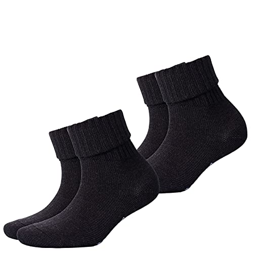 Burlington Plymouth Damen Socken anthra.mel (3080) 36-41 One size fits all (Gr. 36-41) von Burlington