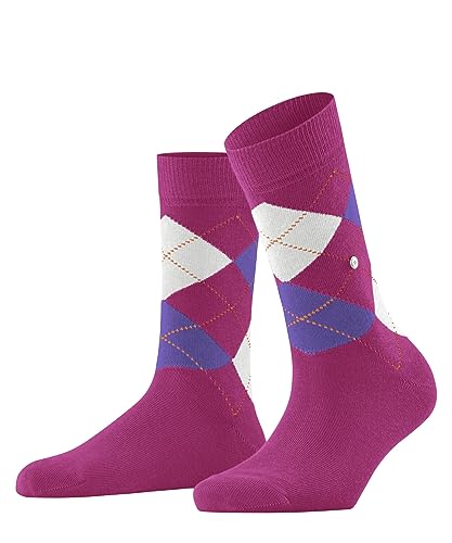 Burlington Damen Socken Queen W SO Baumwolle gemustert 1 Paar, Orange (Cadmium Orange 8767) neu - umweltfreundlich, 36-41 von Burlington