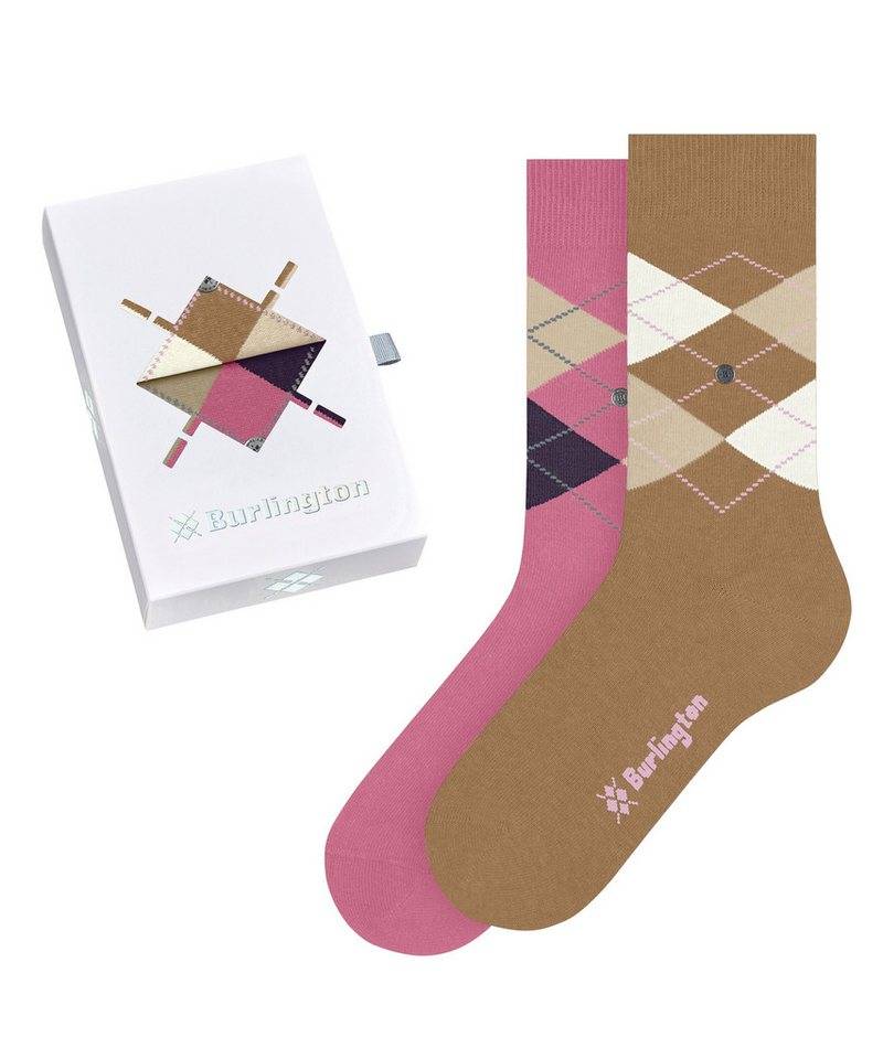 Burlington Socken Basic Gift Box (2-Paar) mit Geschenkbox von Burlington