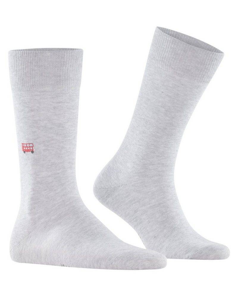 Burlington Socken Brit Style (1-Paar) mit britischem Stickmotiv von Burlington