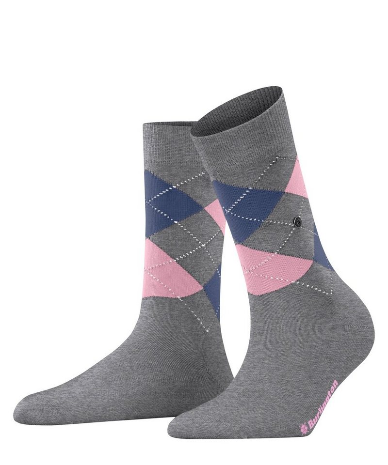 Burlington Socken Covent Garden (1-Paar) mit feiner Baumwolle & Burlington Clip von Burlington