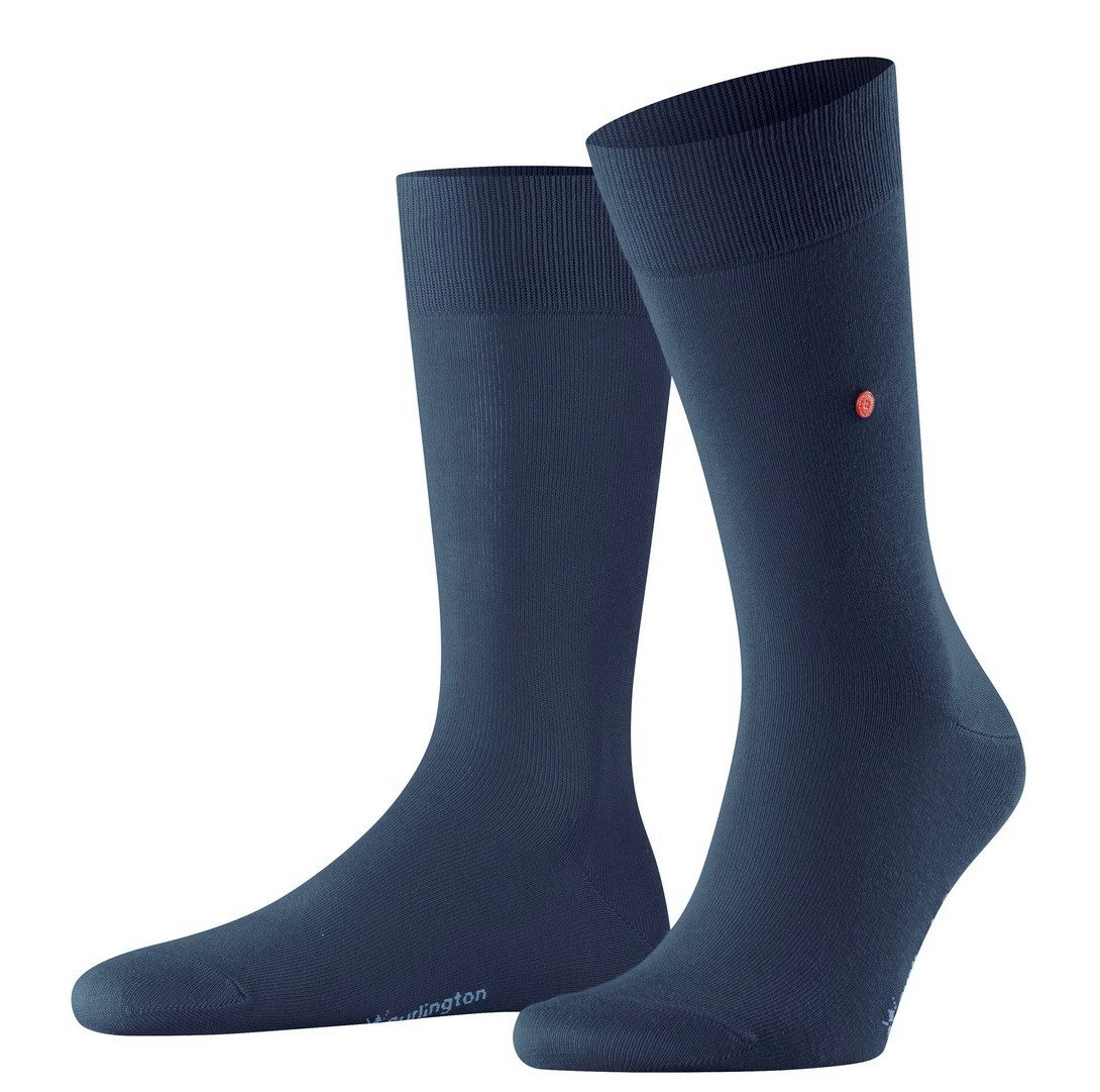 Burlington Socken Tagessocke Lord SO NEW (Bio-Baumwolle) marineblau Herren - 1 Paar von Burlington