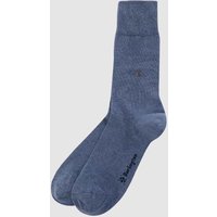 Burlington Socken im 2er-Pack in Jeansblau, Größe 40/46 von Burlington