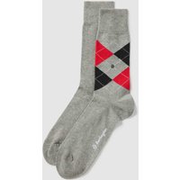 Burlington Socken im 2er-Pack in Mittelgrau, Größe 40-46 von Burlington