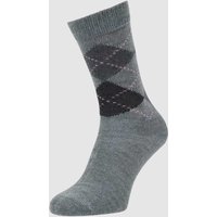 Burlington Socken mit Label-Detail Modell 'WHITBY' in Mittelgrau, Größe 36-41 Burlington Socken mit Label-Detail Modell 'WHITBY' in Mittelgrau, Größe 36-41 von Burlington