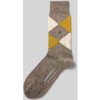Burlington Socken mit Label-Details Modell 'Marylebone' in Beige, Größe 36-41 Burlington Socken mit Label-Details Modell 'Marylebone' in Beige, Größe 36-41 von Burlington