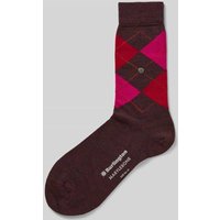 Burlington Socken mit Label-Details Modell 'Marylebone' in Bordeaux, Größe 36-41 Burlington Socken mit Label-Details Modell 'Marylebone' in Bordeaux, Größe 36-41 von Burlington