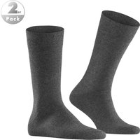 Burlington Herren Socken grau Baumwolle & Mix unifarben von Burlington