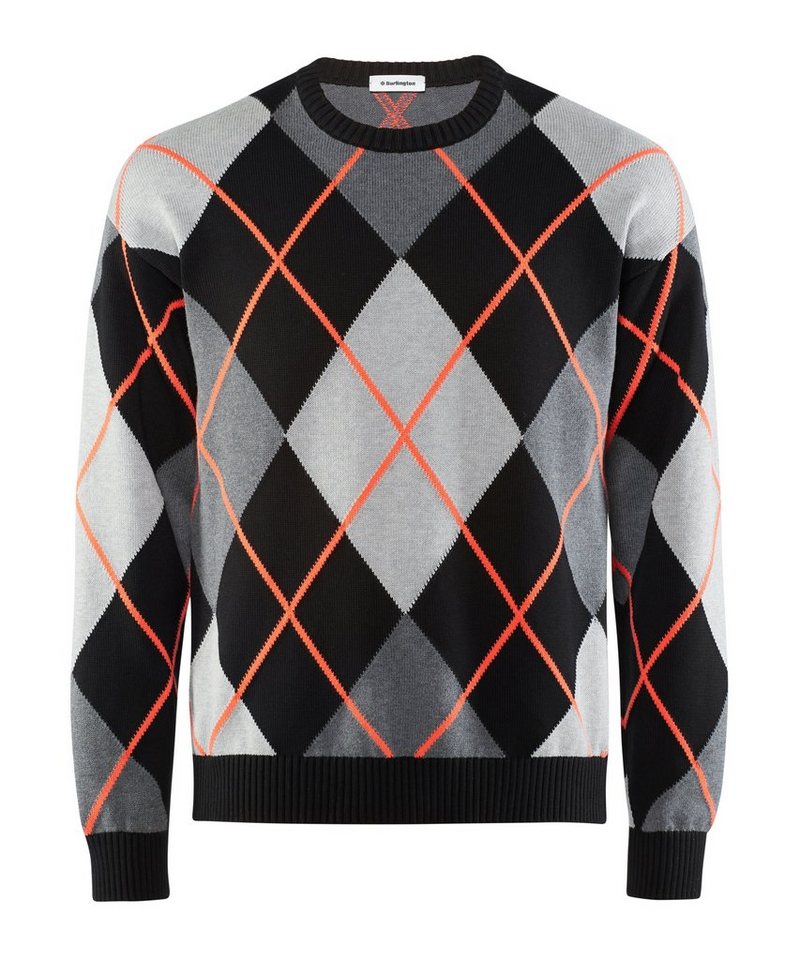 Burlington Strickpullover Argyle Sweater aus Baumwolle von Burlington